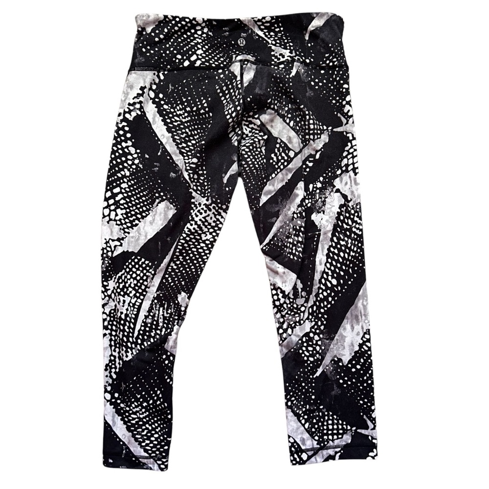 Lululemon wunder under crop legging
